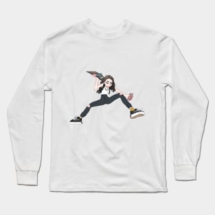 TRASHER HESHER Long Sleeve T-Shirt